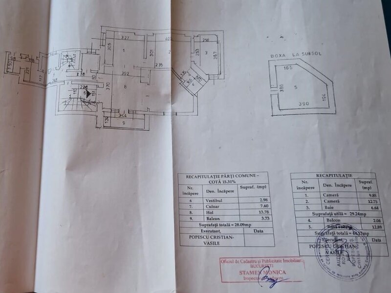 Popa Petre, Mosilor in vila